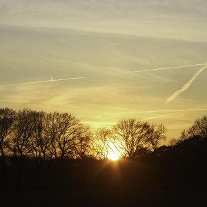 Sonnenuntergang in Dorsten...... Sabine Schröder